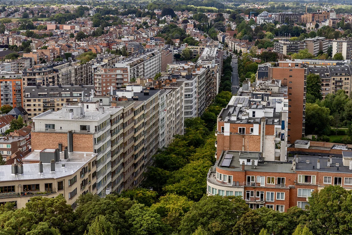 vue depuis la Basilique du Sacré-Cœur, Bruxelles